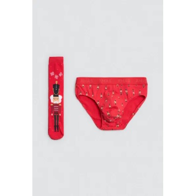 Pack slip y calcetines Navidad