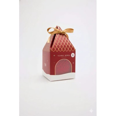 Braga midi mujer encaje rojo