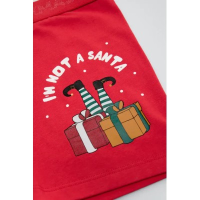 Pack bóxer y calcetines Navidad I'm not a Santa