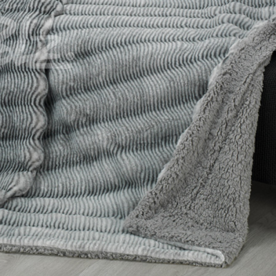 Plaid sherpa modelo Salma de Dolz de 130 x 170 cm