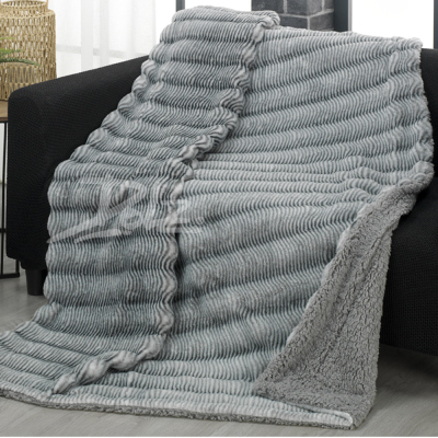 Plaid sherpa modelo Salma de Dolz de 130 x 170 cm