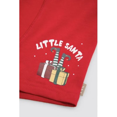 Boxer infantil estampado navideño
