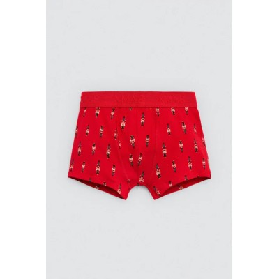 Boxer juvenil estampado navideño