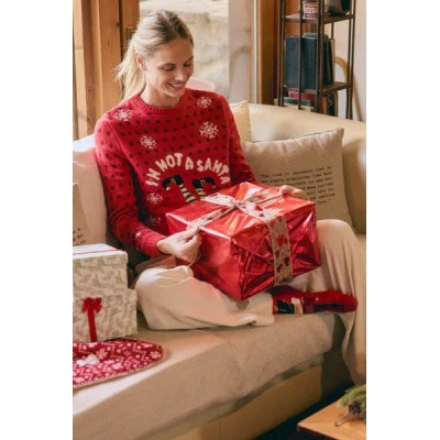 Jersey Navidad mujer estampado I'm not a Santa
