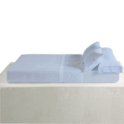 Juego de sábanas franela LUNARES de Belnou