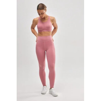 Leggings deportivos Compressive efecto push-up rosa