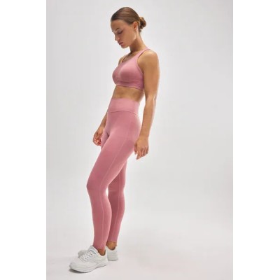 Leggings deportivos Compressive efecto push-up rosa
