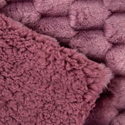 MANTA PLAID DEGRADE KARAMELO