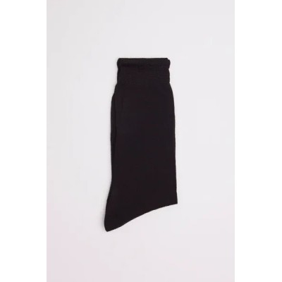 Calcetines básicos algodón largos negro