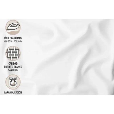 Sábana bajera Burrito Blanco