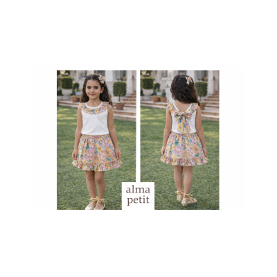 CONJUNTO GASA FLORES BRILLI ALMA