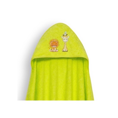 CAPA BAÑO 1X1 LEON JIRAFA PAJARITO Y GORRO