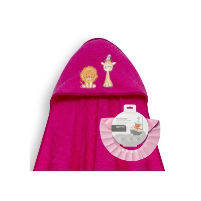 CAPA BAÑO 1X1 LEON JIRAFA PAJARITO Y GORRO
