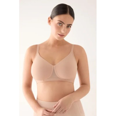 Sujetador reductor nomarks Aura sin aro sin relleno nude