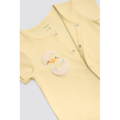 Pelele bebe manga corta