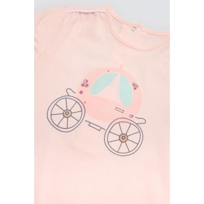 Pelele bebe manga corta