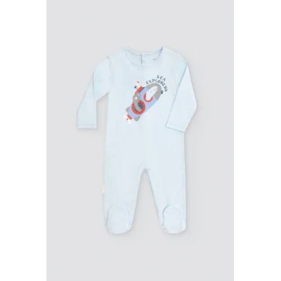 Pelele bebe manga larga