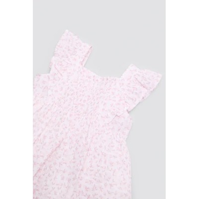 Vestido bebé sin mangas estampado floral