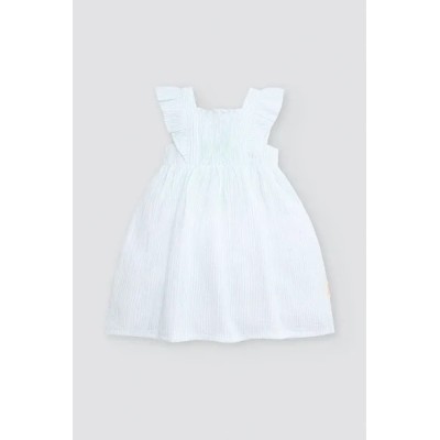 Vestido bebé sin mangas estampado rayas