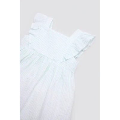 Vestido bebé sin mangas estampado rayas