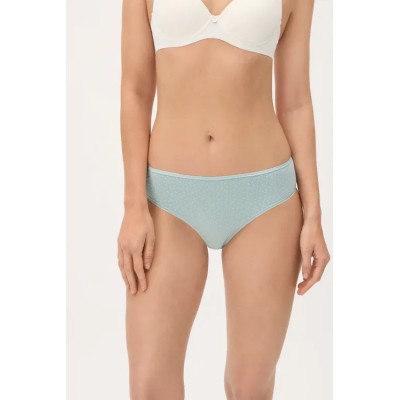 Pack de 2 bragas midi estampadas azul aguamarin