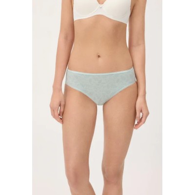 Pack de 2 bragas midi estampadas azul aguamarin