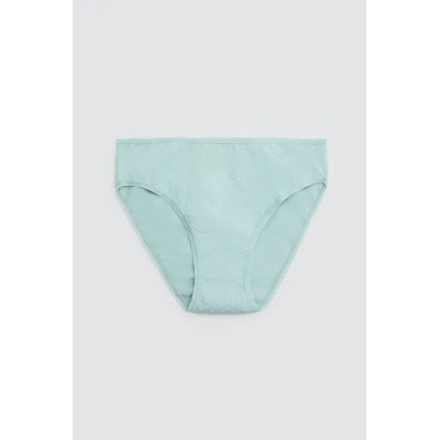 Pack de 2 bragas midi estampadas azul aguamarin