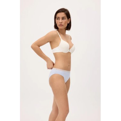 Pack de 2 bragas midi estampadas pastel tonos azules