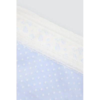 Pack de 2 bragas midi estampadas pastel tonos azules