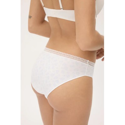 Pack de 2 bragas midi estampadas pastel tonos azules