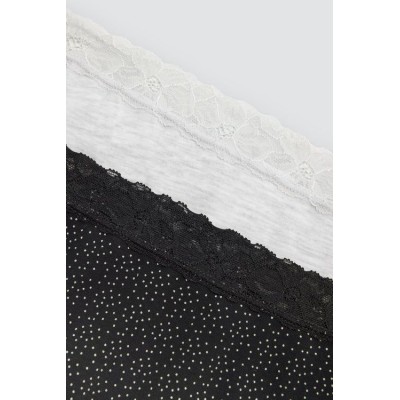 Pack de 2 bragas midi estampadas