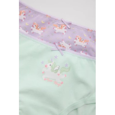 Pack de 2 bragas infantiles estampado unicornios