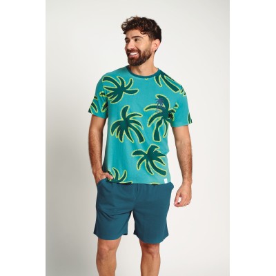 Pijama hombre Muydemi palm vives