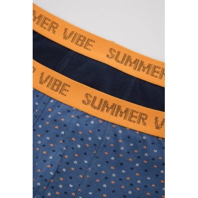 Pack de 2 bóxer juveniles estampados variados