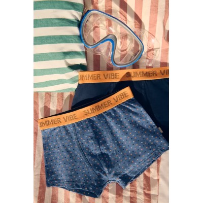 Pack de 2 bóxer juveniles estampados variados