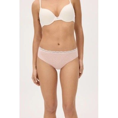 Pack de 2 bragas midi estampadas pastel tonos rosa