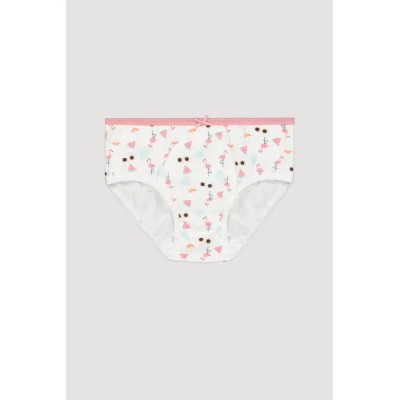 Pack de 2 bragas infantiles estampado flamencos