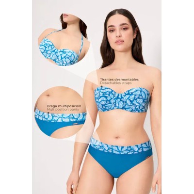 Bikini bandeau  Y.mora copa c