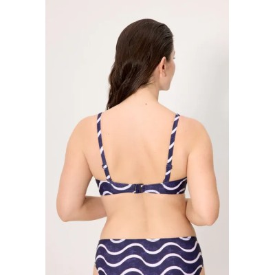 bikini reductor estampado ondas marino copas C