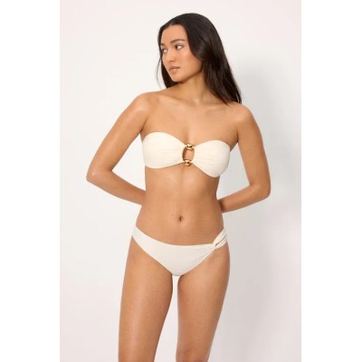 bikini bandeau marfil copa B