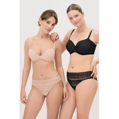 Conjunto interior lencero sujetador capacidad