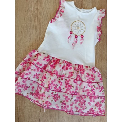 Vestido niña flores