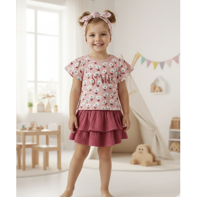 conjunto niña smile
