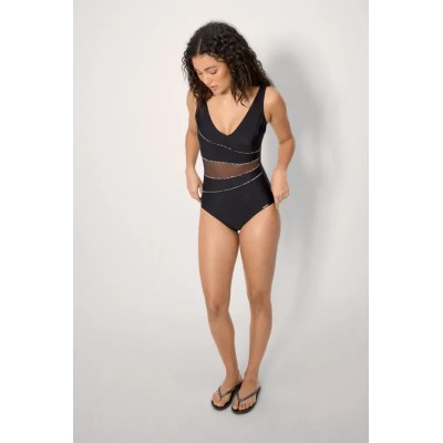 Bañador negro moldeador