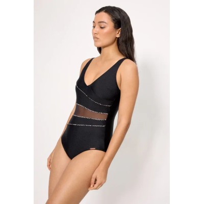 Bañador negro moldeador