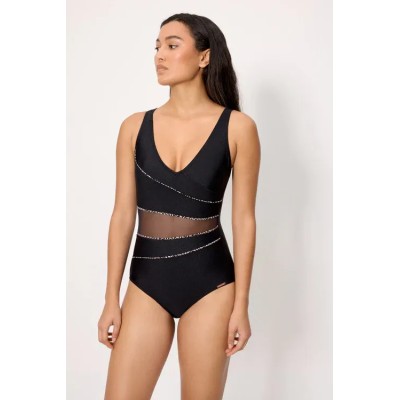 Bañador negro moldeador