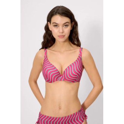 bikini estampado ondas