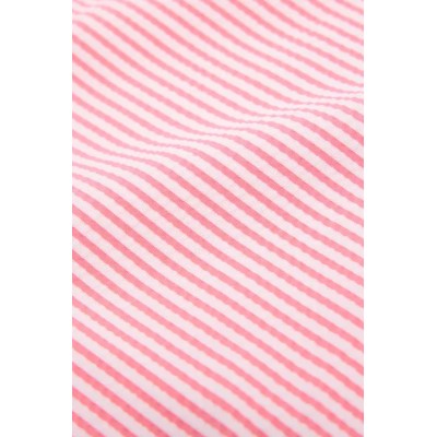 bikini bandeau bambula rosa