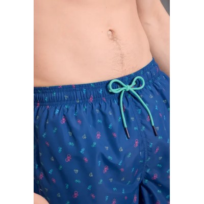 Bañador medio estampado