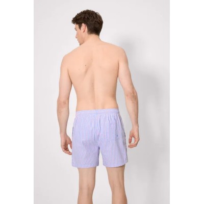 Bañador rayas azules y naranjas